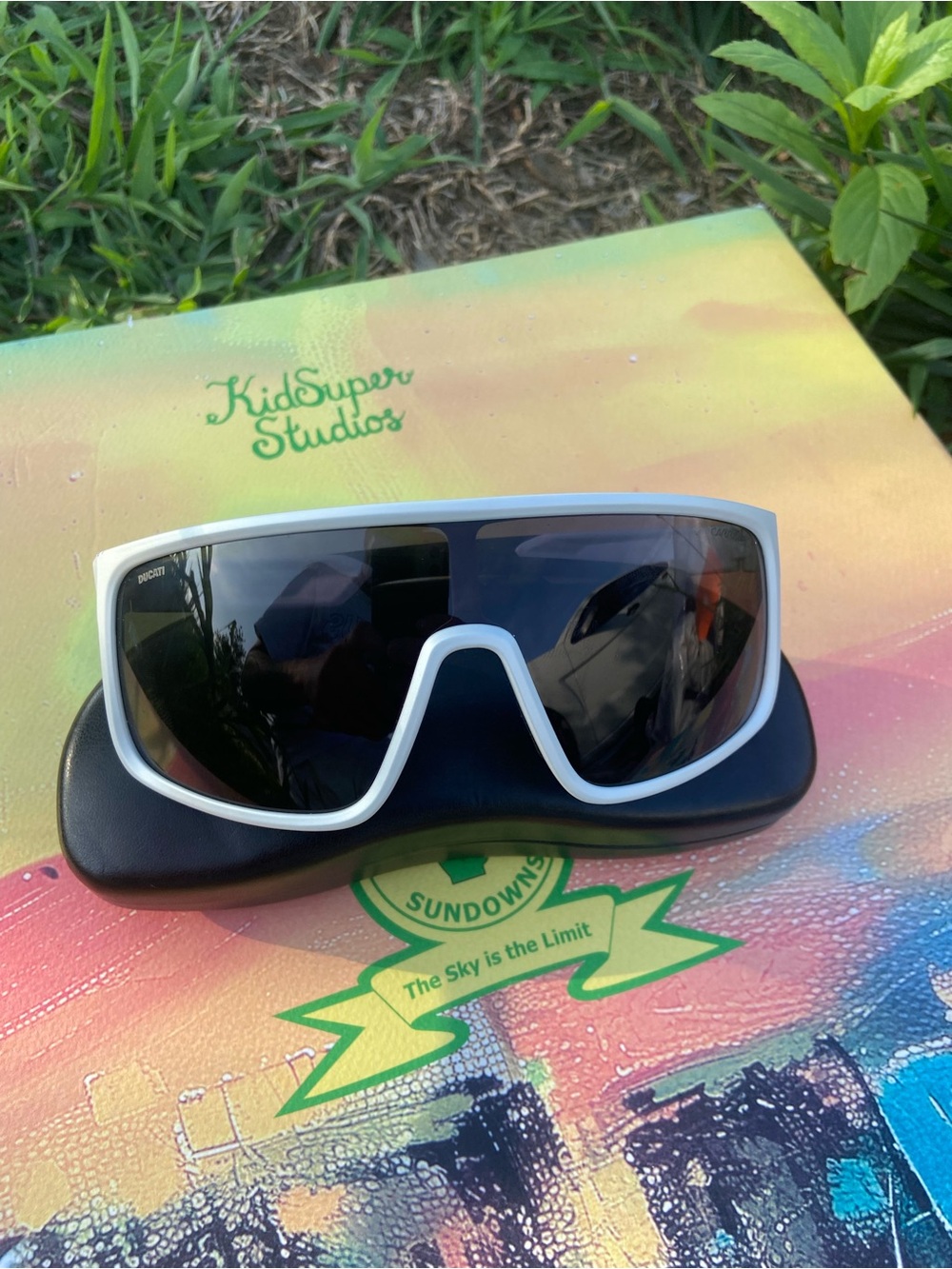 Carerra x Ducati Wraparound Sunglasses